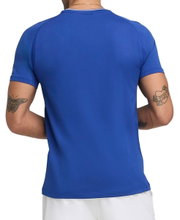 Wilson Tennis T-shirt Crew Team Seamless Royal Blue Men's